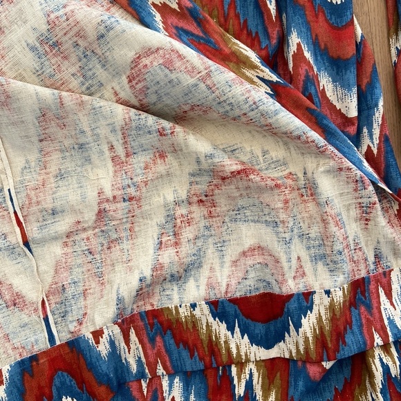 Flame Stitch Window Panel - Picture 7 of 7